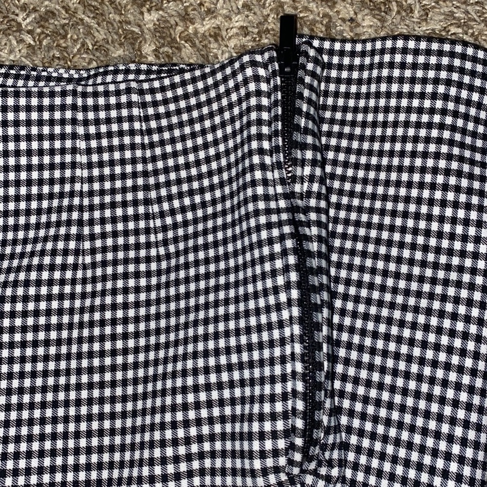 ZARA Plaid Leggings - Picture 6 of 8